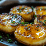 Honey Mustard Smashed Potatoes