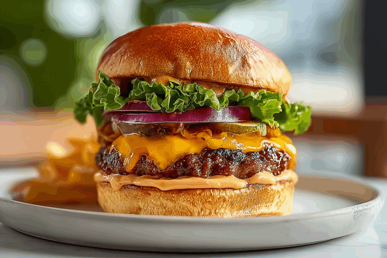 In-N-Out Style Burger with Special Sauce