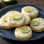 Key Lime Shortbread Cookies