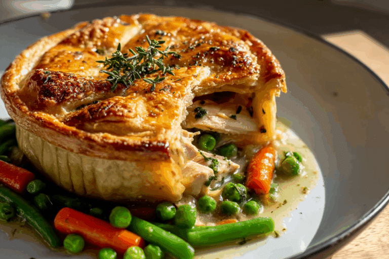 Lemon & Herb Chicken Pot Pie
