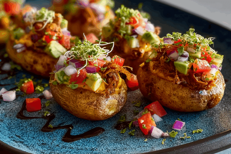 Mini Taco Stuffed Potatoes