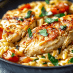 Monterey Chicken One Pan Orzo
