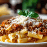 Pasta Bolognese Classic Italian