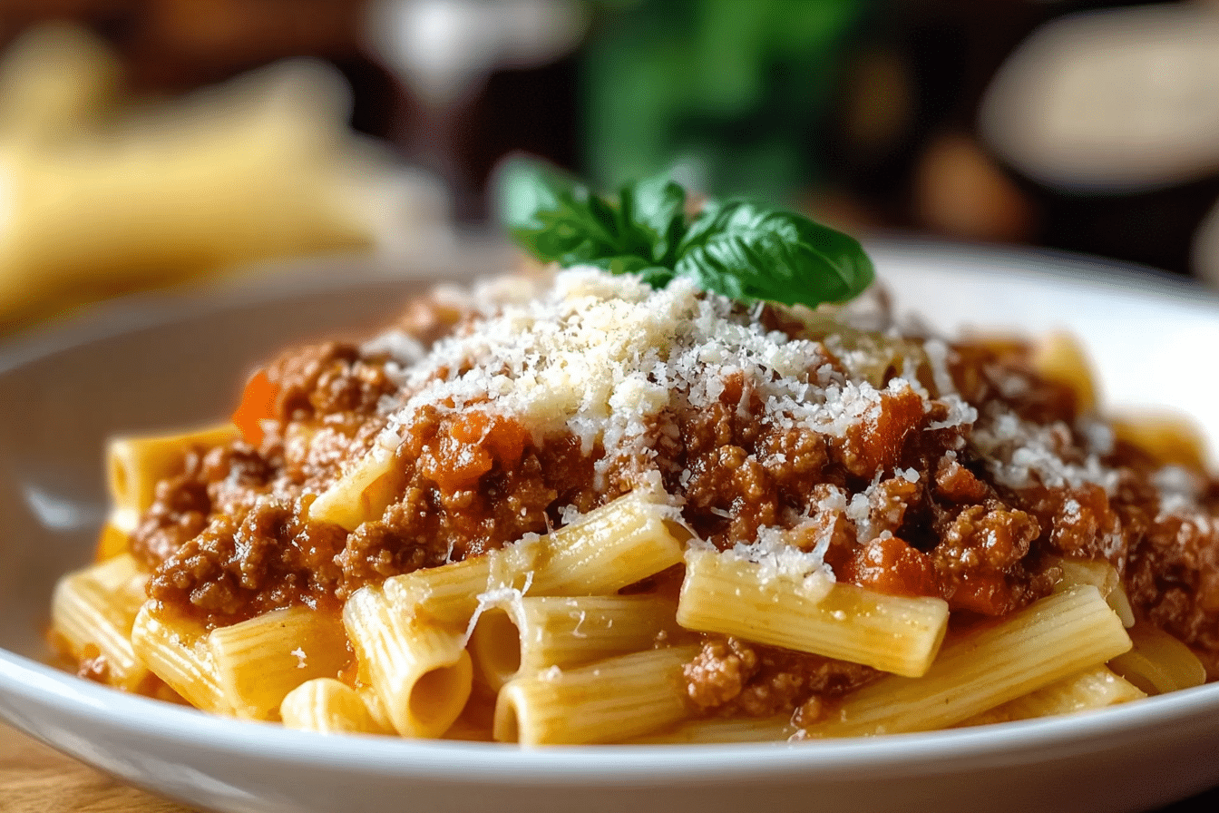 Pasta Bolognese Classic Italian