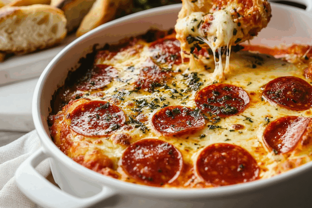 Pepperoni Pizza Dip