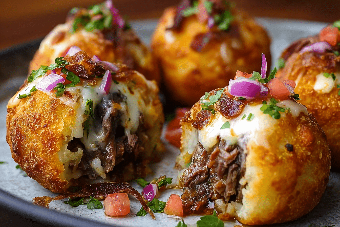 Philly Cheesesteak Bombs