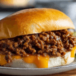 Philly Cheesesteak Sloppy Joes