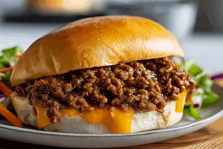 Philly Cheesesteak Sloppy Joes