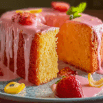 Pink Lemonade Pound Cake