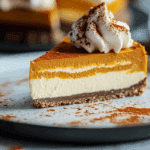 Pumpkin Swirl Cheesecake