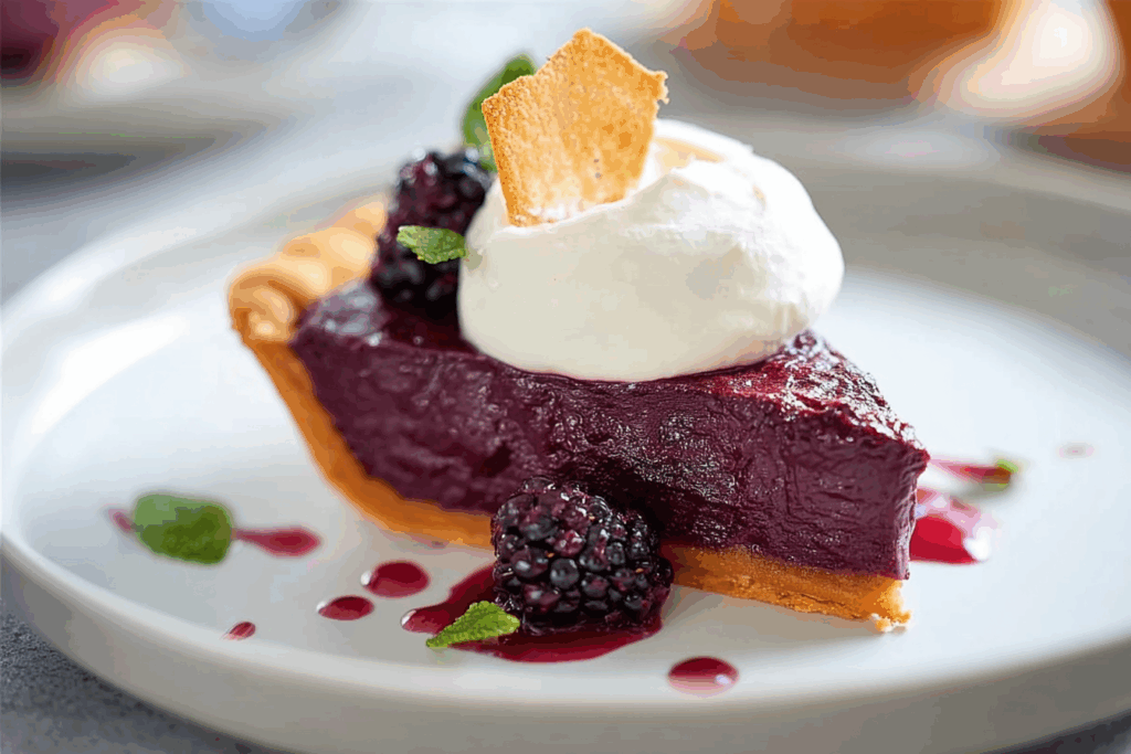 Purple Sweet Potato Pie