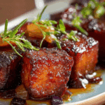 Sweet and Spicy Baked Hot Dog Burnt Ends