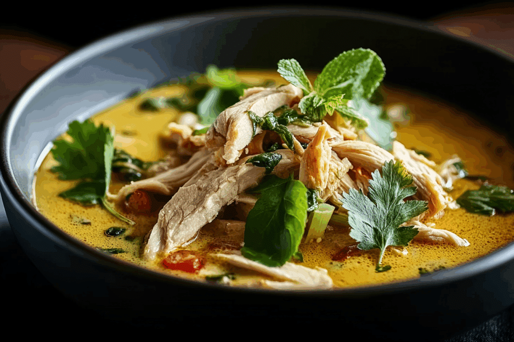 Thai-Inspired Curry Chicken Soup Recipe