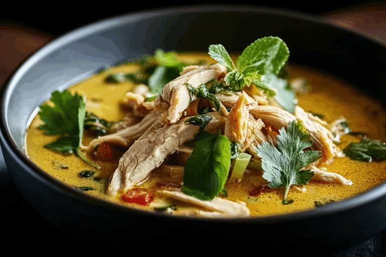 Thai-Inspired Curry Chicken Soup Recipe