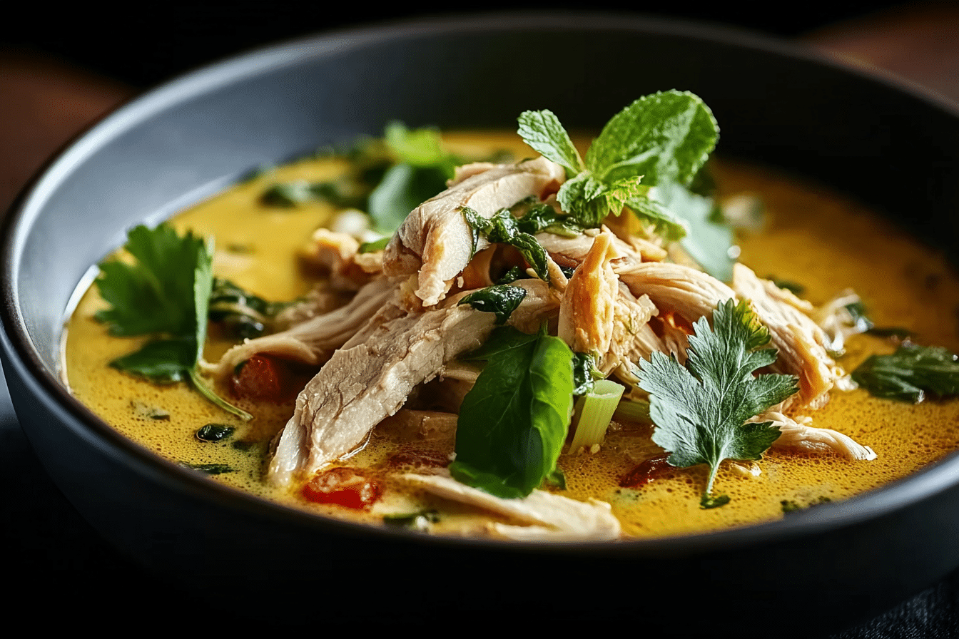 Thai-Inspired Curry Chicken Soup Recipe