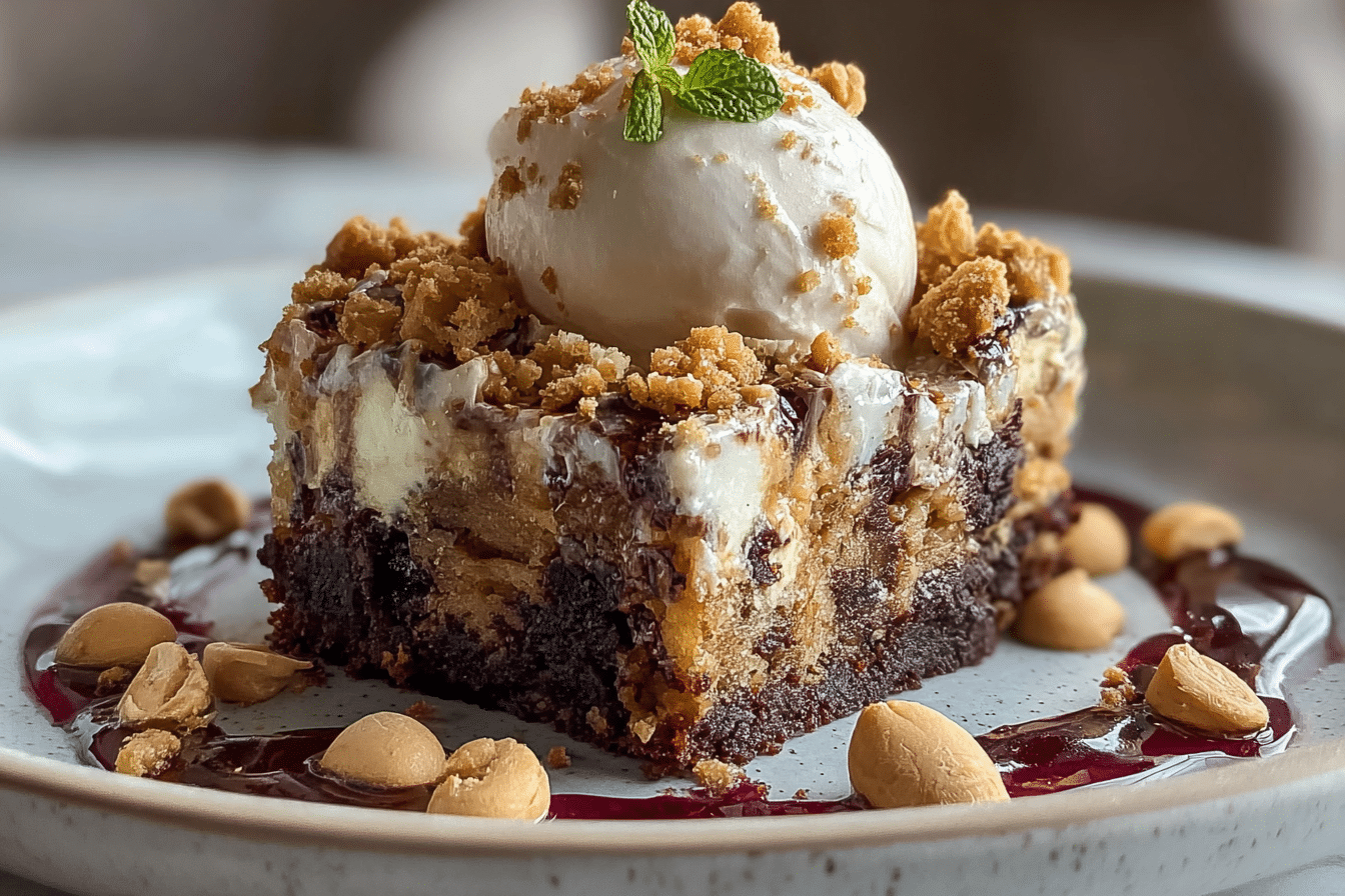 Tin Roof Sundae Blondies
