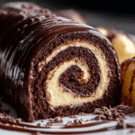 Triple Chocolate Roll Cake