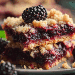 Blackberry Crumb Bars