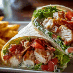 BLT Chicken Ranch Wrap