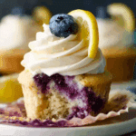 Blueberry Lemonade Cupcakes