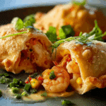 Cheesy Shrimp-Crab Empanada Bombs