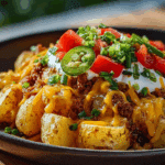 Cheesy Taco Potatoes