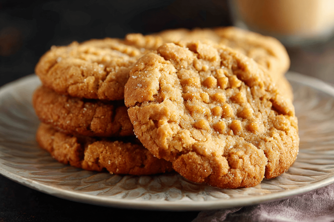 Chewy Peanut Butter Cookies