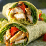 Chicken Caesar Salad Wraps