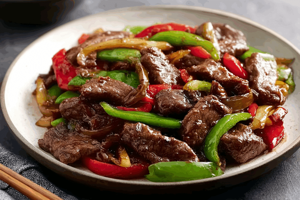 Chinese Pepper Steak