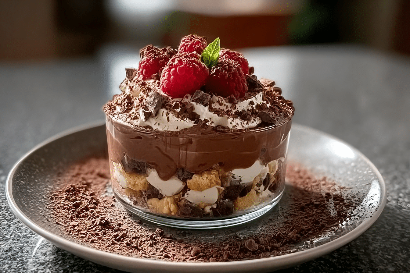 Chocolate Cheesecake Trifle