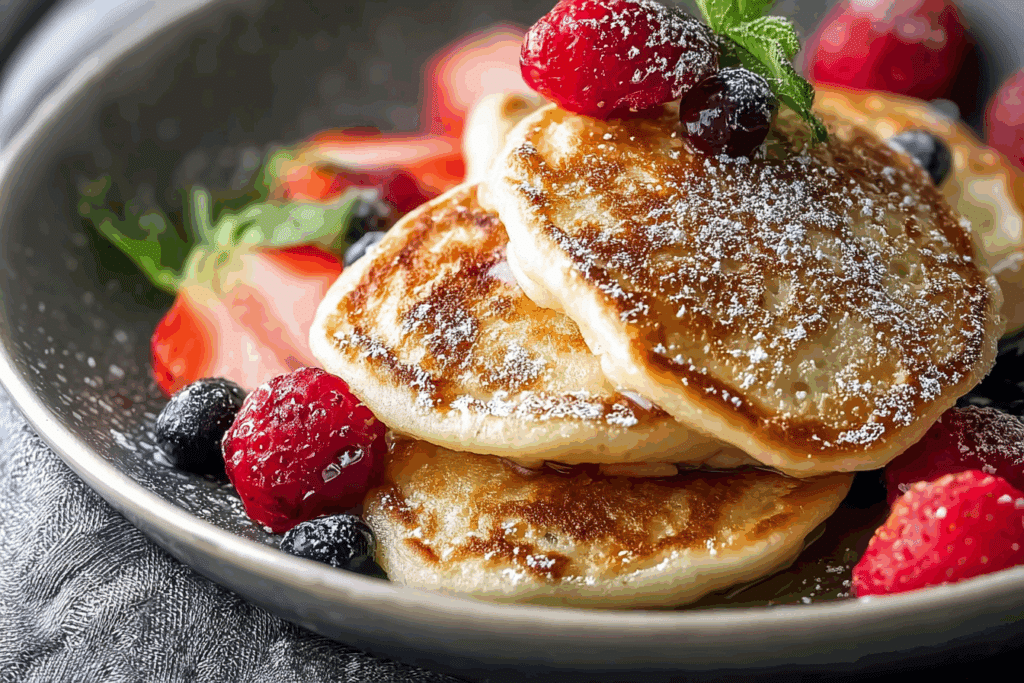 Cottage Cheese Pancakes