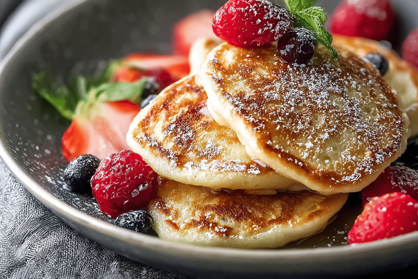 Cottage Cheese Pancakes