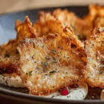 Crispy Cottage Cheese Chips