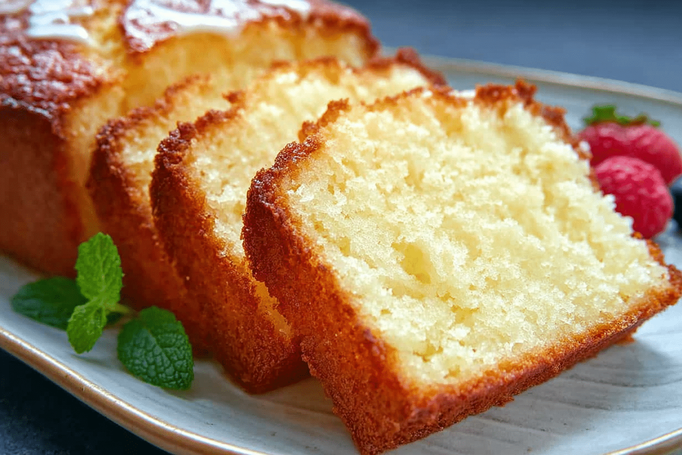 Fluffy Vanilla Loaf Cake