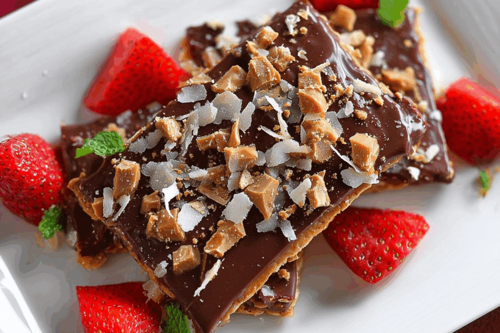 Graham Cracker Toffee
