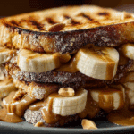 Grilled Peanut Butter Banana Sandwich