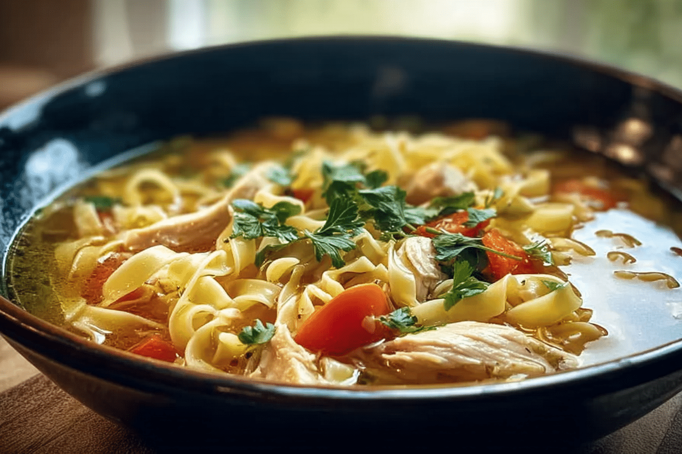 Homemade Chicken Noodle Soup