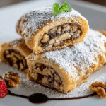 Italian Nut Roll Cookies