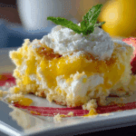 Lemon Cream Cheese Dump Cake