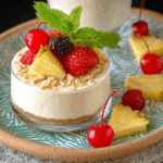 Pina Colada Cheesecake Mousse