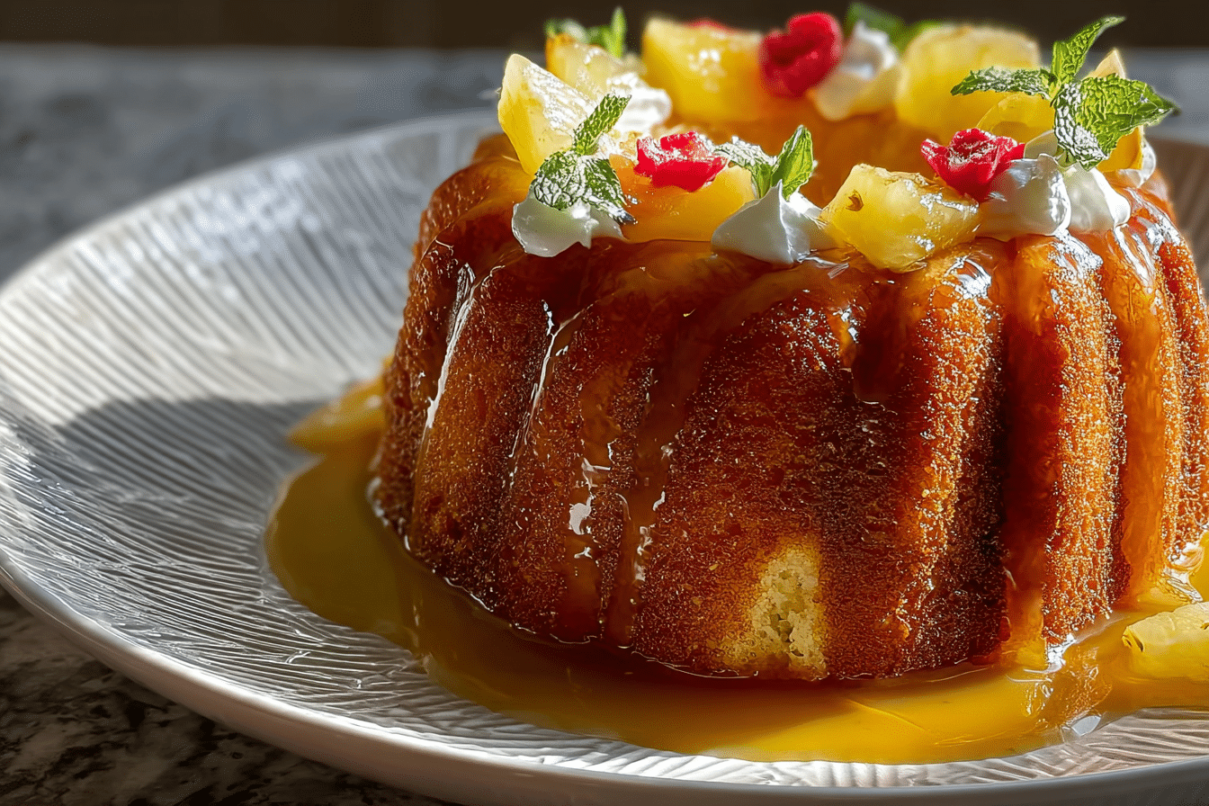 Pineapple Pound Cake