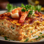 Seafood Lasagna with Shrimp & Crab