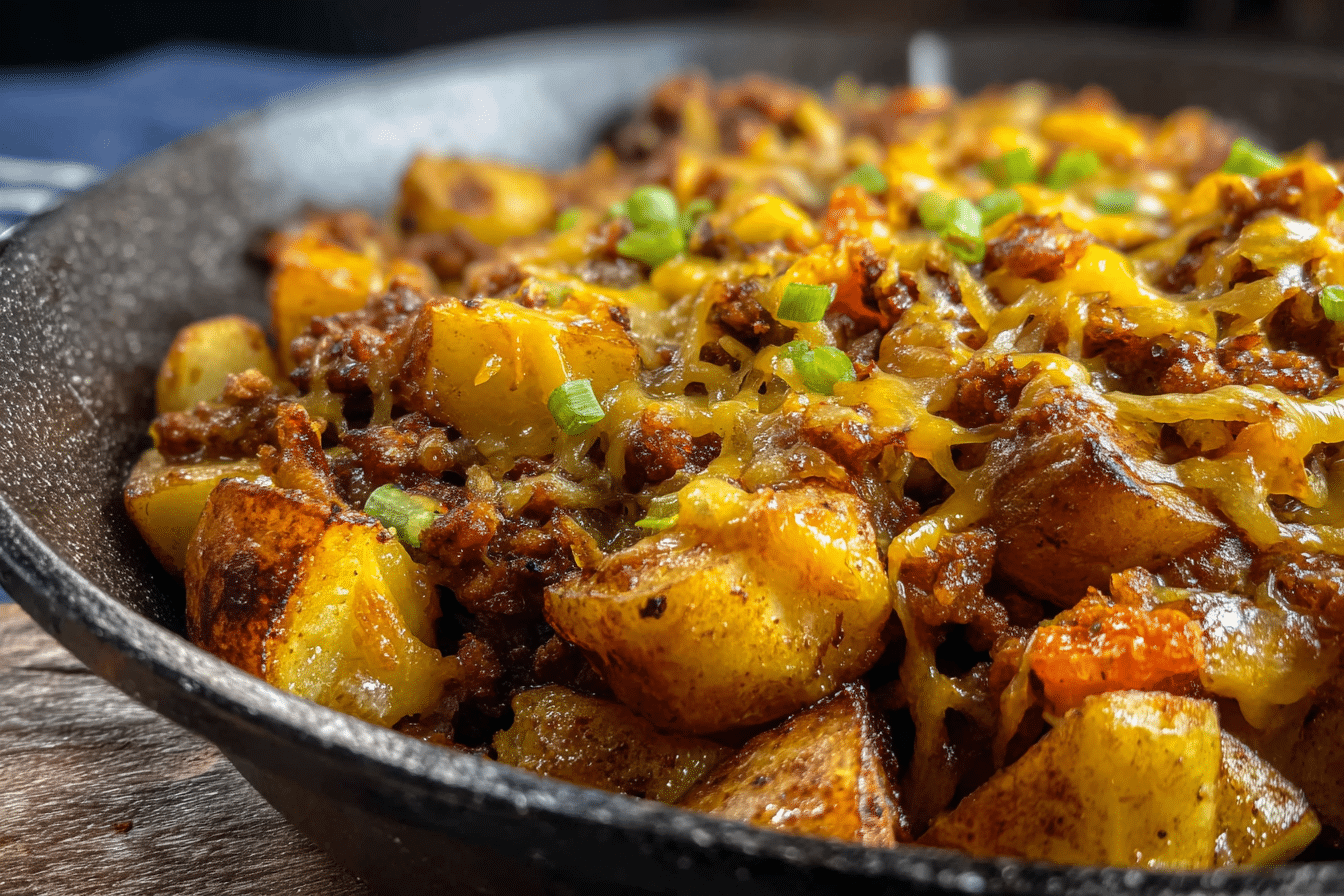 Sloppy Joe Potato Skillet