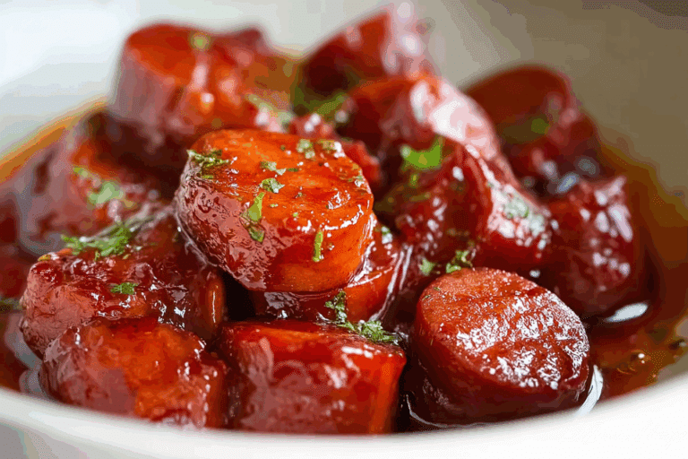 Slow Cooker Kielbasa Bites