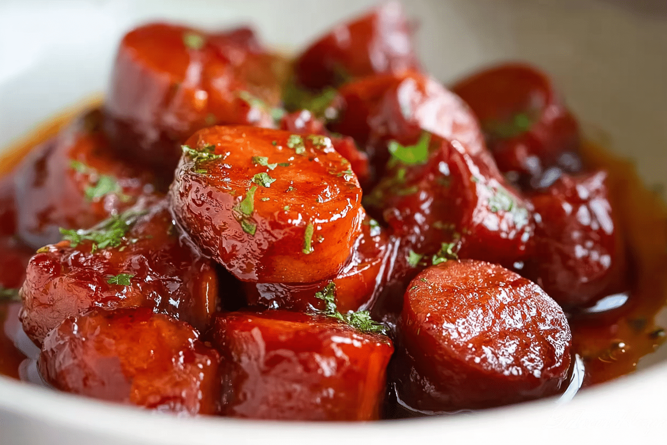 Slow Cooker Kielbasa Bites