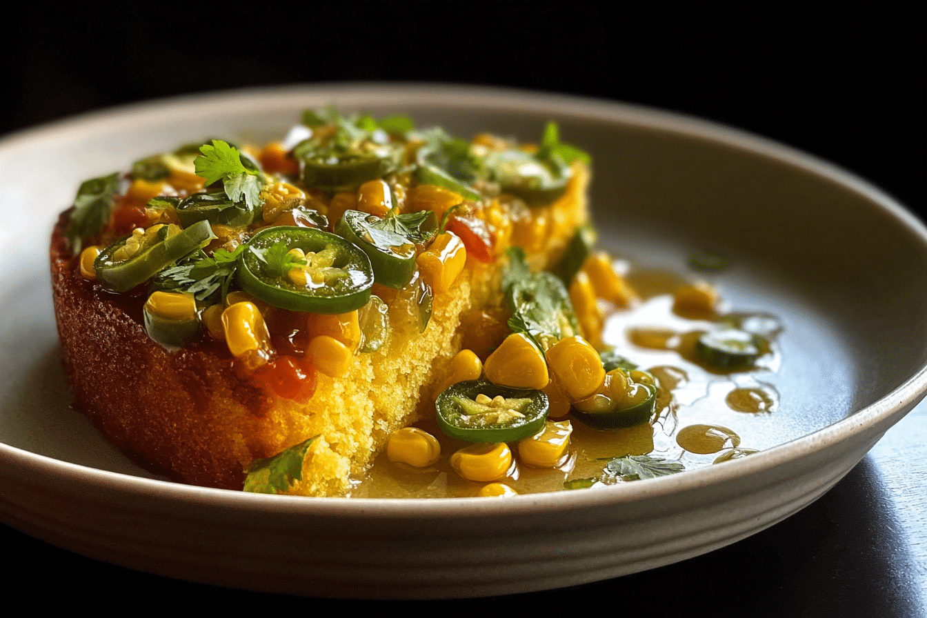 Sweet & Spicy Honey Jalapeño Corn