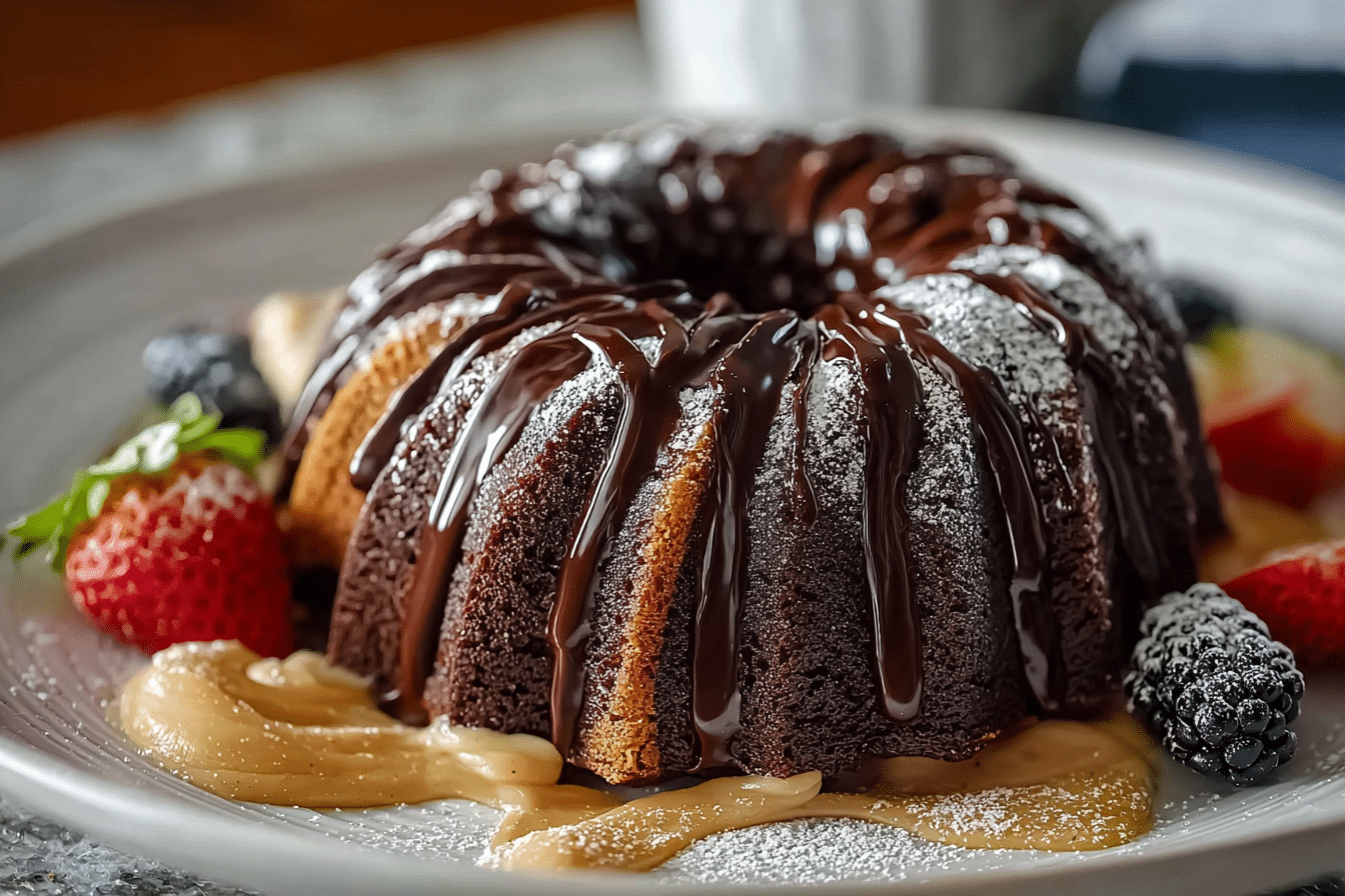Swirled Chocolate Dream Bundt