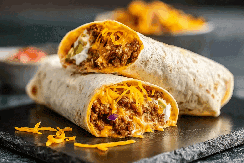 Taco Bell Beefy Melt Burrito