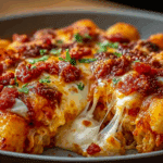 Tater Tot Pizza Casserole