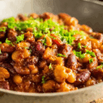The BEST Slow Cooker Cowboy Beans